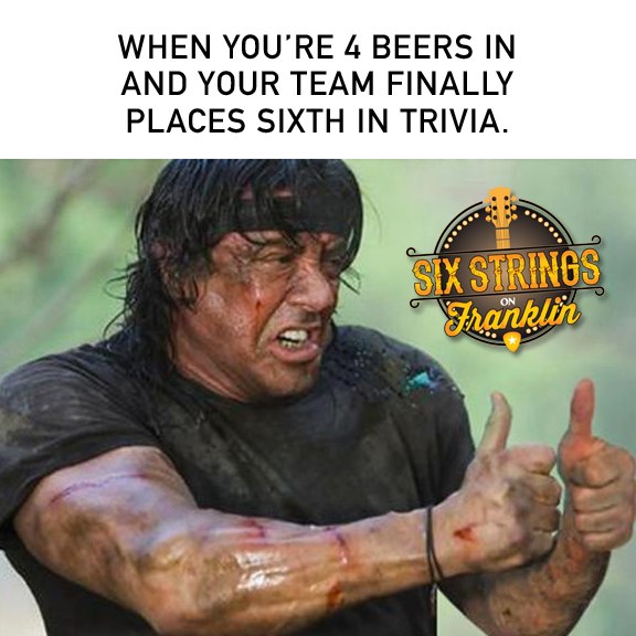 🤣🤣🤣 Soooooo true! . 🤔 ALL AGES Trivia starts @ 6:30p 🌽 Cornhole in The…